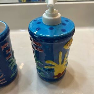 Under the sea bathroom set